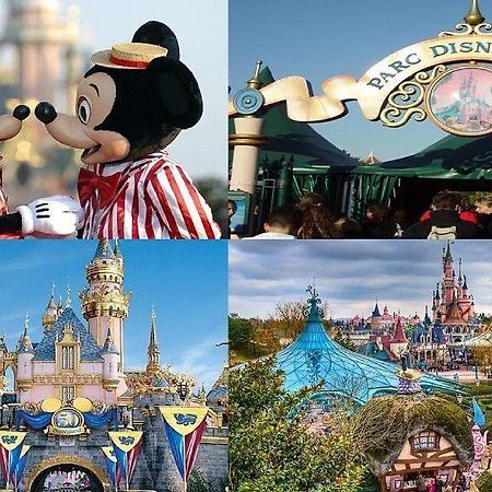Disney Apart,3 Mn From Disney, 4Bedrooms, Double Free, Secured Parking,105 M2 Chessy  Exteriör bild
